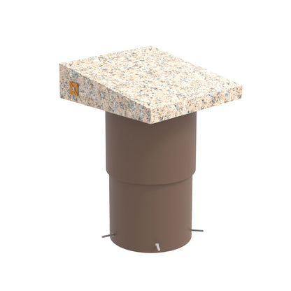 Large Double Deep In-Ground Niche